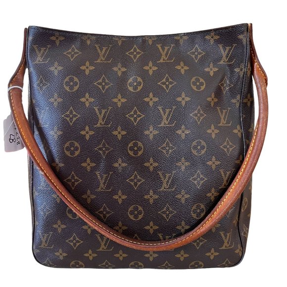 Louis Vuitton Handbags - Authentic Louis Vuitton Shoulder Bag Looping GM Monogram Used LV Handbag Vintage